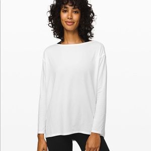 Back In Action Long Sleeve Lululemon shirt
